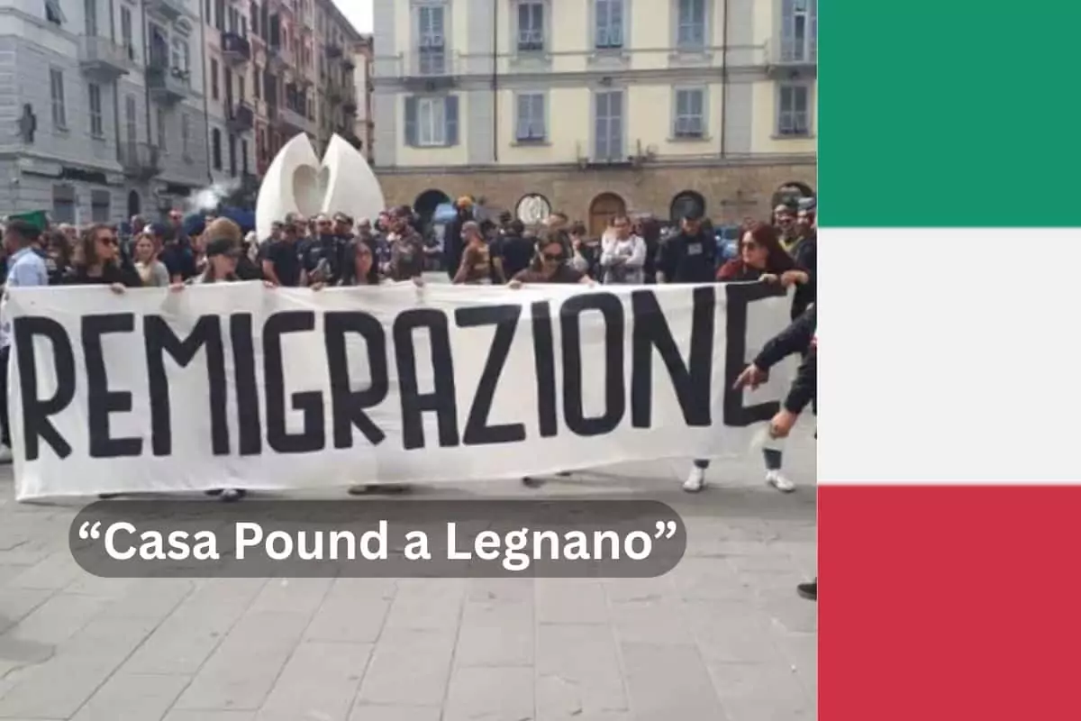 Legnano: affisso uno striscione Casa Pound
