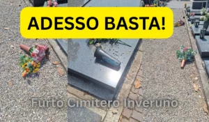 Furto cimitero inveruno