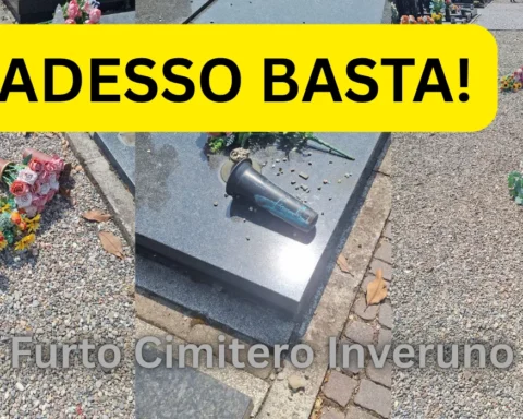 Furto cimitero inveruno
