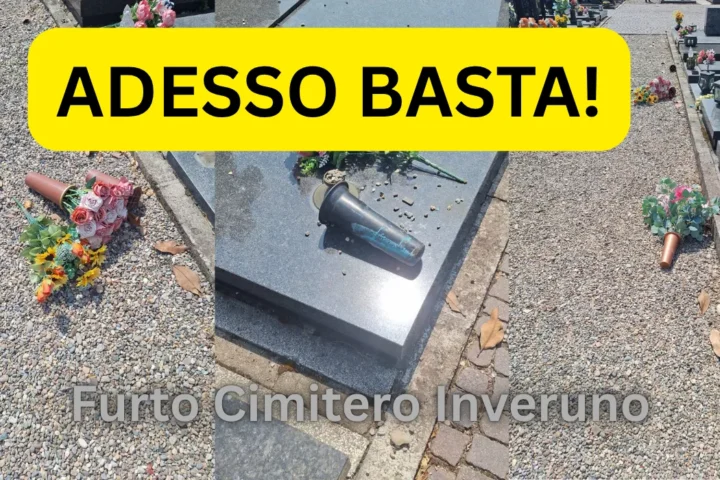 Furto cimitero inveruno