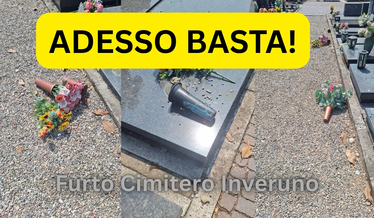 Furto cimitero inveruno